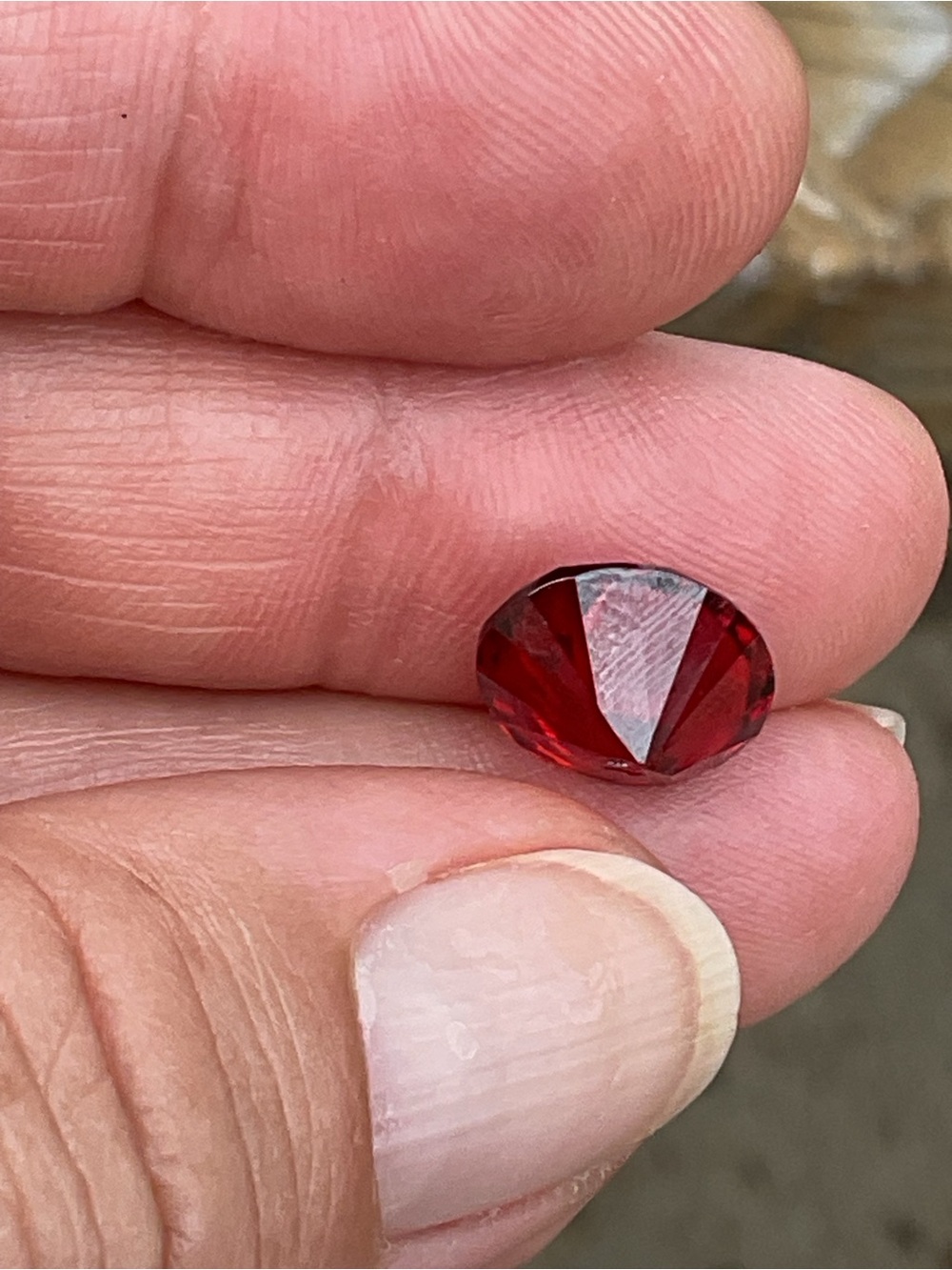 Lab Created Ruby Loosegem - Picture 5 of 6